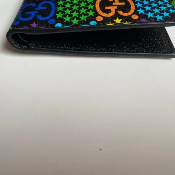 Gucci new Psychedelic GG Supreme Bi-Fold Wallet - Picture 13 of 14